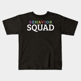 Behavior Squad - Colorful Bold Kids T-Shirt